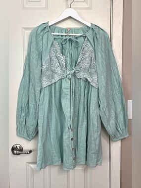 Free People Summer Struttin' Mini Dress NWOT